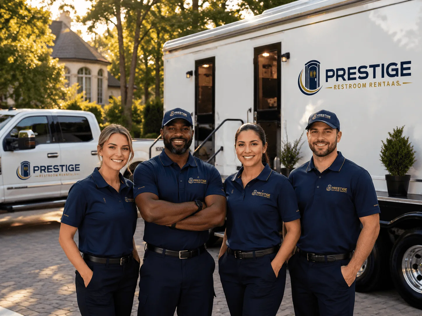Trusted Luxury Portable Restrooms company in Langston, OK